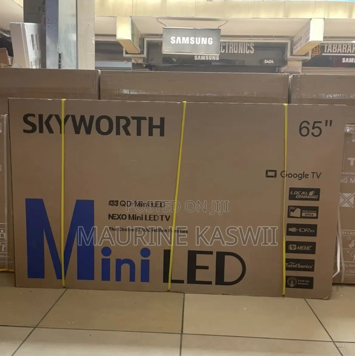 Skyworth 65” Inch Miniled Google -Frameless