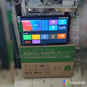 Ecco 26′′ Smart Android Digital TV AC/DC + Bluetooth
