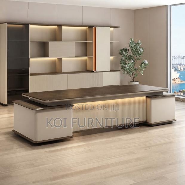 Office Desk; 2400MM Executive Premium Office Superiors Desk