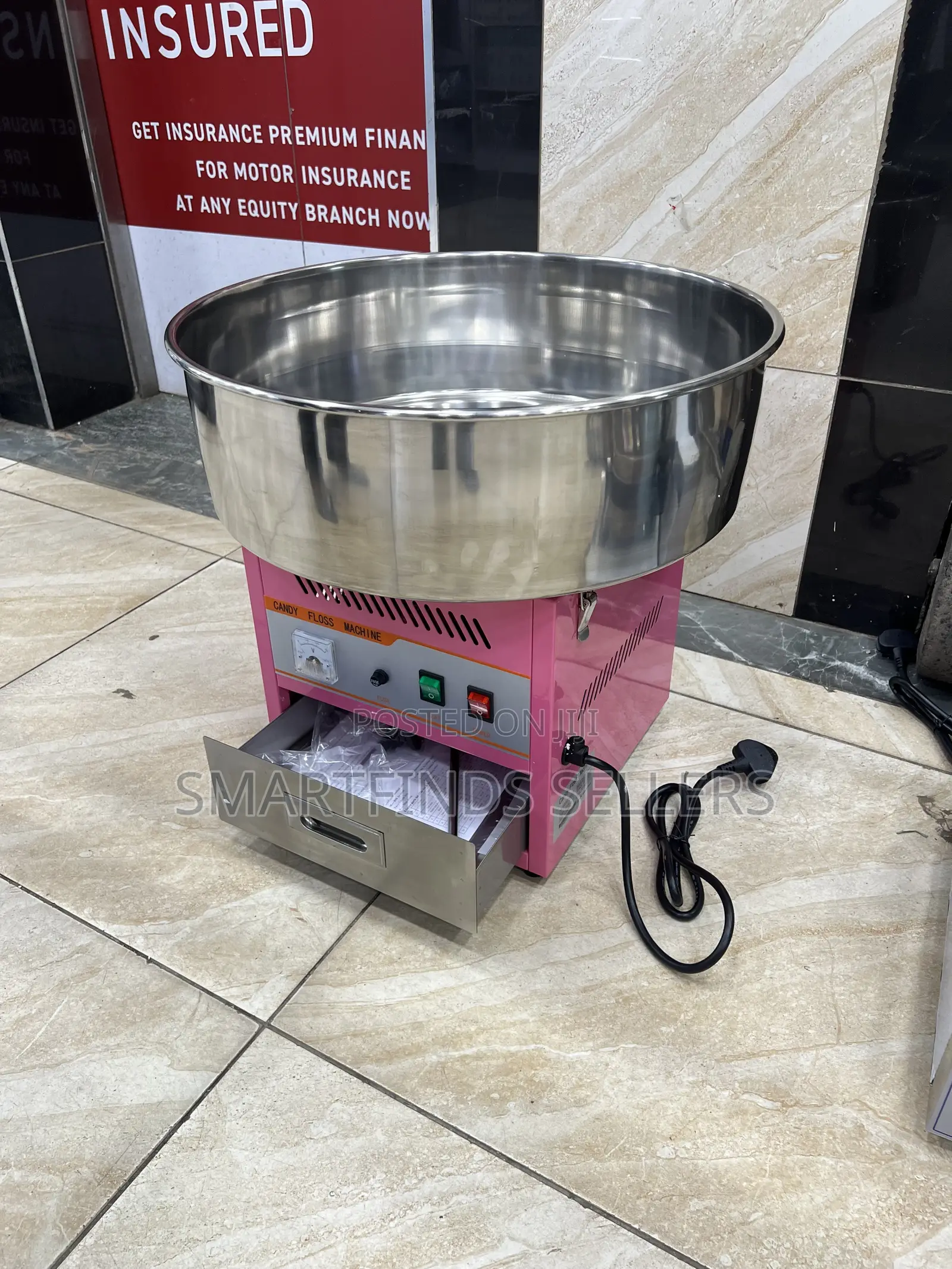 Euromax Commercial Candy Floss Machine