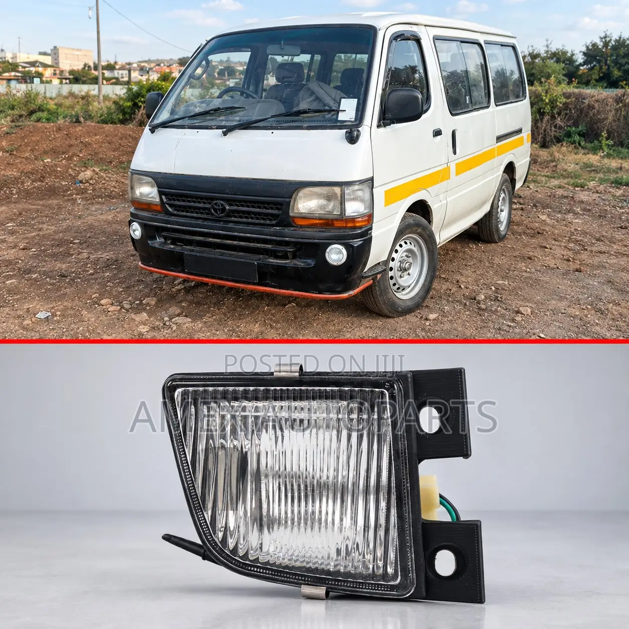 Fog Lamp Unit Toyota Hiace Shark 5l