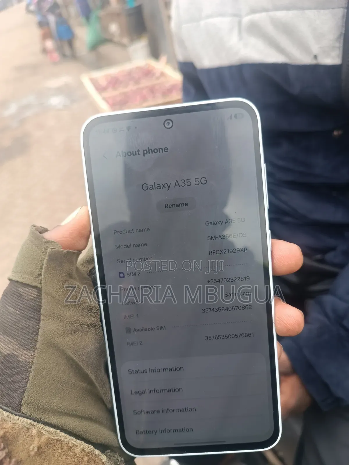 Samsung Galaxy A35 256 GB White