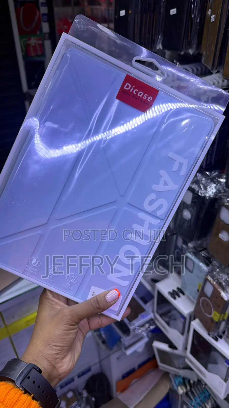 Dicase Origami Style Protective Smart Folio Case, iPad 10th Gen
