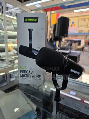 Shure Mv-7 Podcast Microphone
