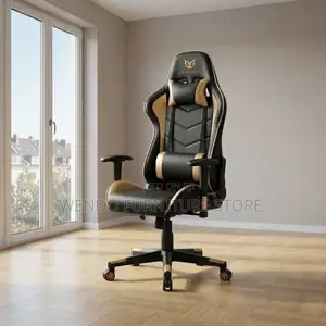 Office Chairs; Gamers Ergonomic High Back Leather Brown Chairs