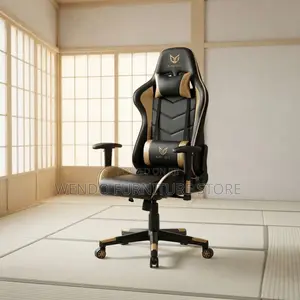 Office Chairs; Gamers Ergonomic High Back Leather Brown Chairs