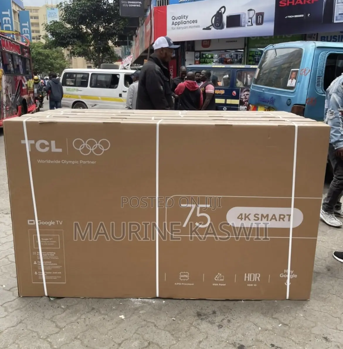 TCL Qled 75” Inch Google 75 T6d