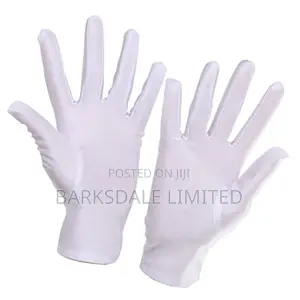 White Wedding Eczema Gloves Children Kids School Play Ceremony