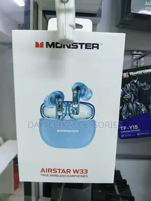 Monster W33 in-Ear True Wireless Bluetooth Earbuds