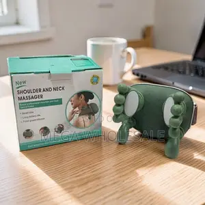 Wireless Portable Electric Neck and Shoulder Pulse Massager.