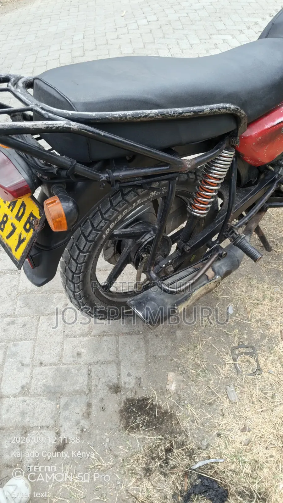 Bajaj Boxer 150 UG 2020 Red