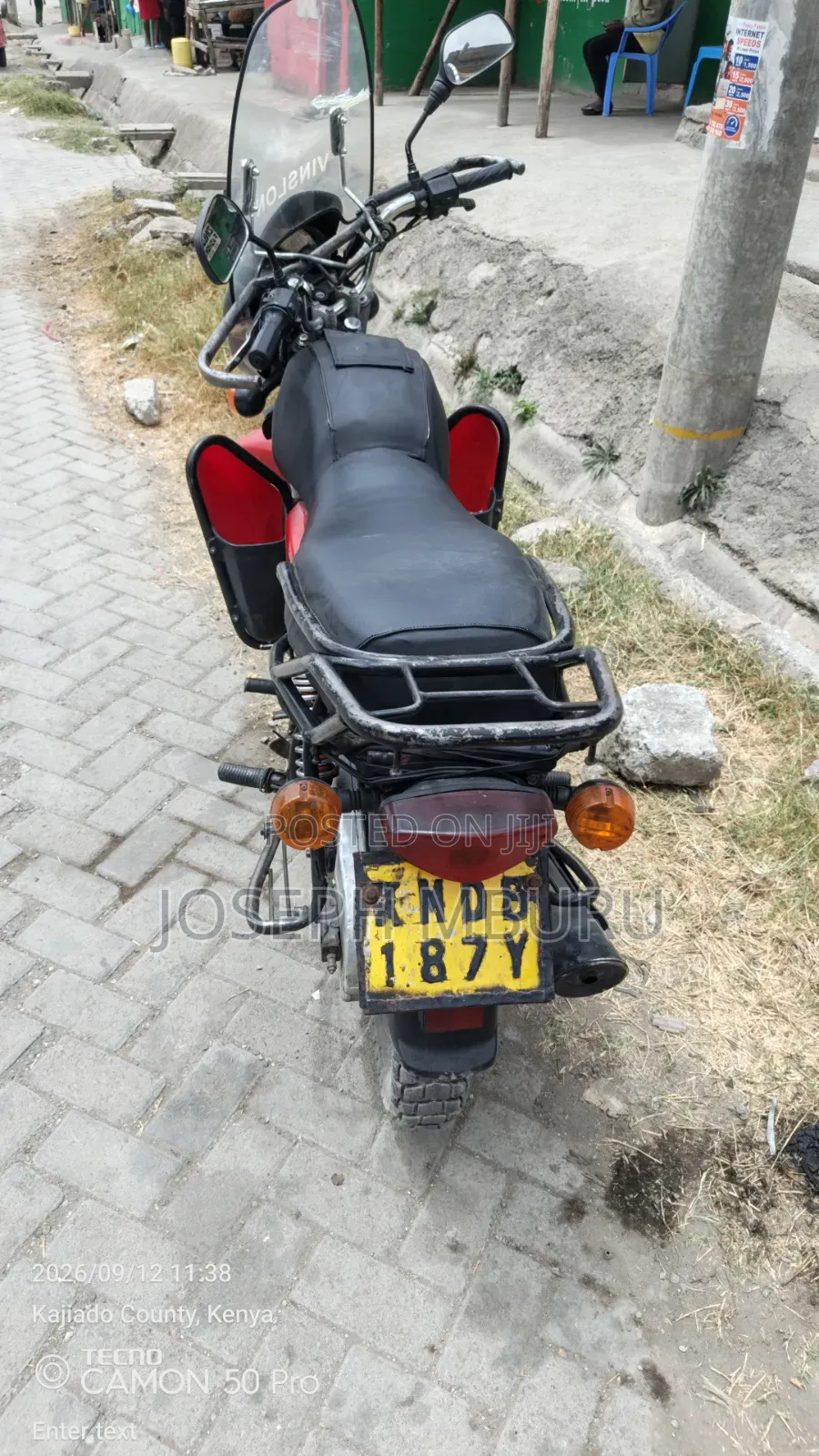 Bajaj Boxer 150 UG 2020 Red