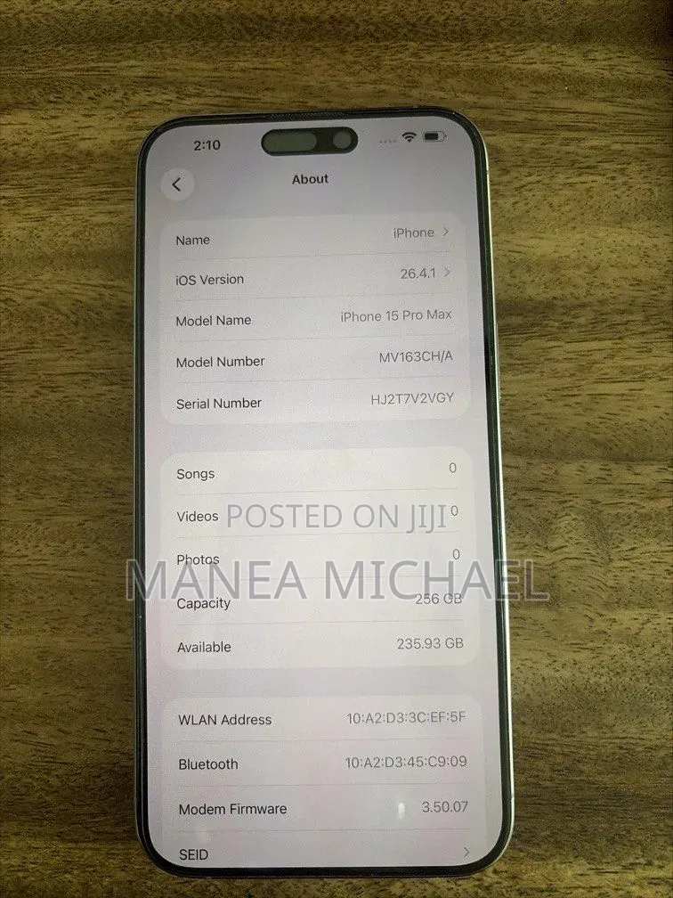 Apple iPhone 15 Pro Max 512 GB Silver