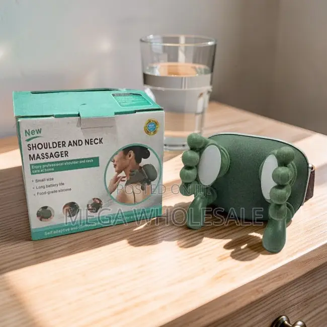 Rechargeable Portable Electric Neck and Shoulder Pulse Massager