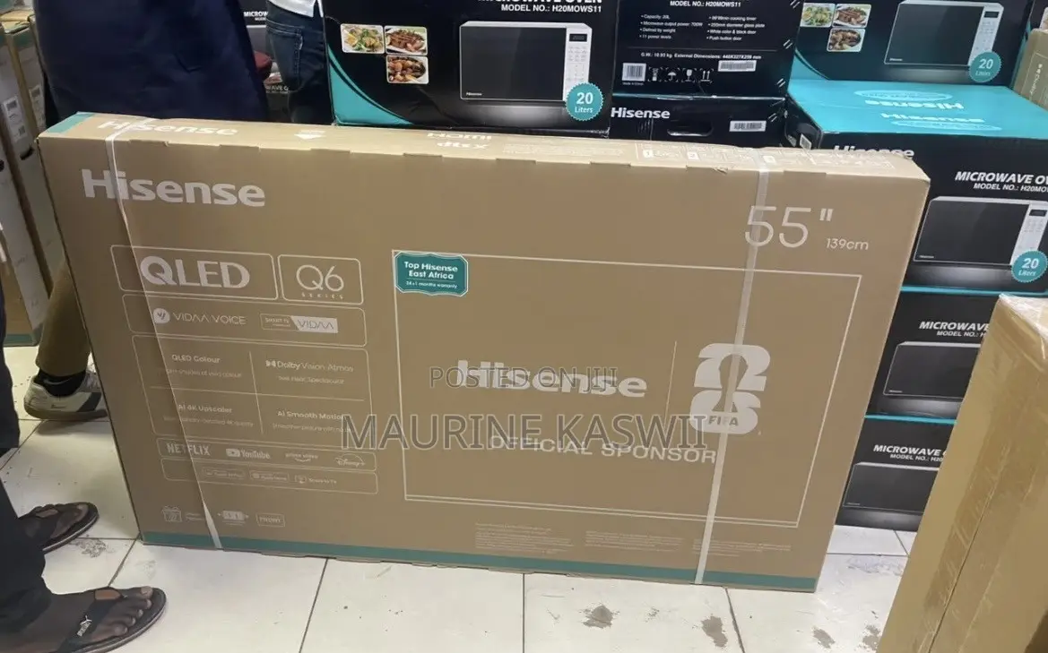 Hisense Qled Uhd 55q6qken