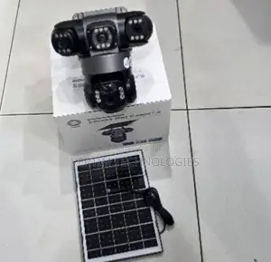 Triple Lens Three Screen 4G Solar Outdoor PTZ Camera