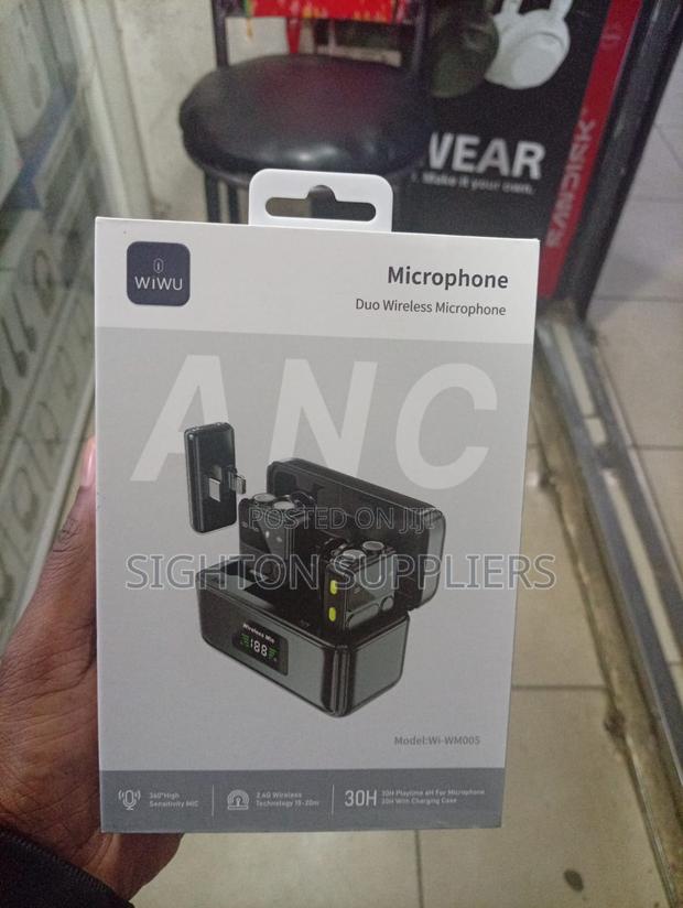 WIWU Wi-Wm005 Duo Wireless Mini Microphone