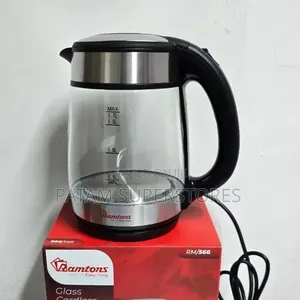 Ramtons Glass Cordless Kettle 1.7Ltrs RM/566