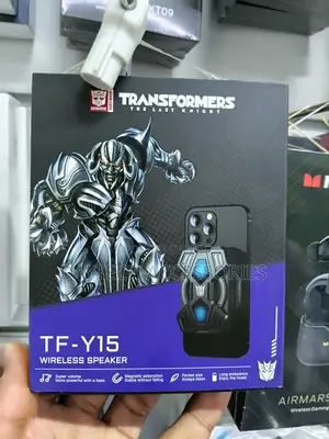 The Transformers TF-Y15 Wireless Magnetic Bluetooth Speaker.