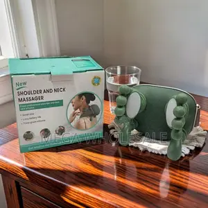 Adjustable Portable Electric Neck and Shoulder Pulse Massager