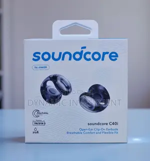 Soundcore C40i by Anker, Open-Ear Clip-on Earbuds, Clear Sound Comfort