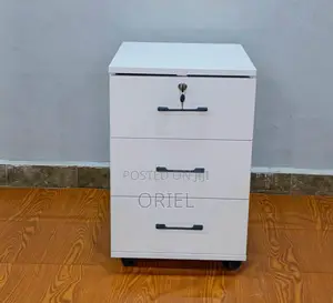 3-Drawer Office Filing Cabinet : Mobile Filing Cabinet
