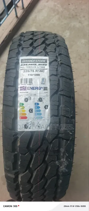 225/75 R15 C Brand New Bridgestone Tyre Allterrain