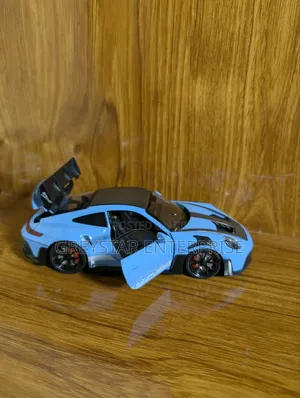 Diecast Model Car Kit Porsche GT3 RS Model Collection Gift Size 1:24