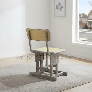 Home Desks; Kids Studies Desk Chair Set With Book Shelf