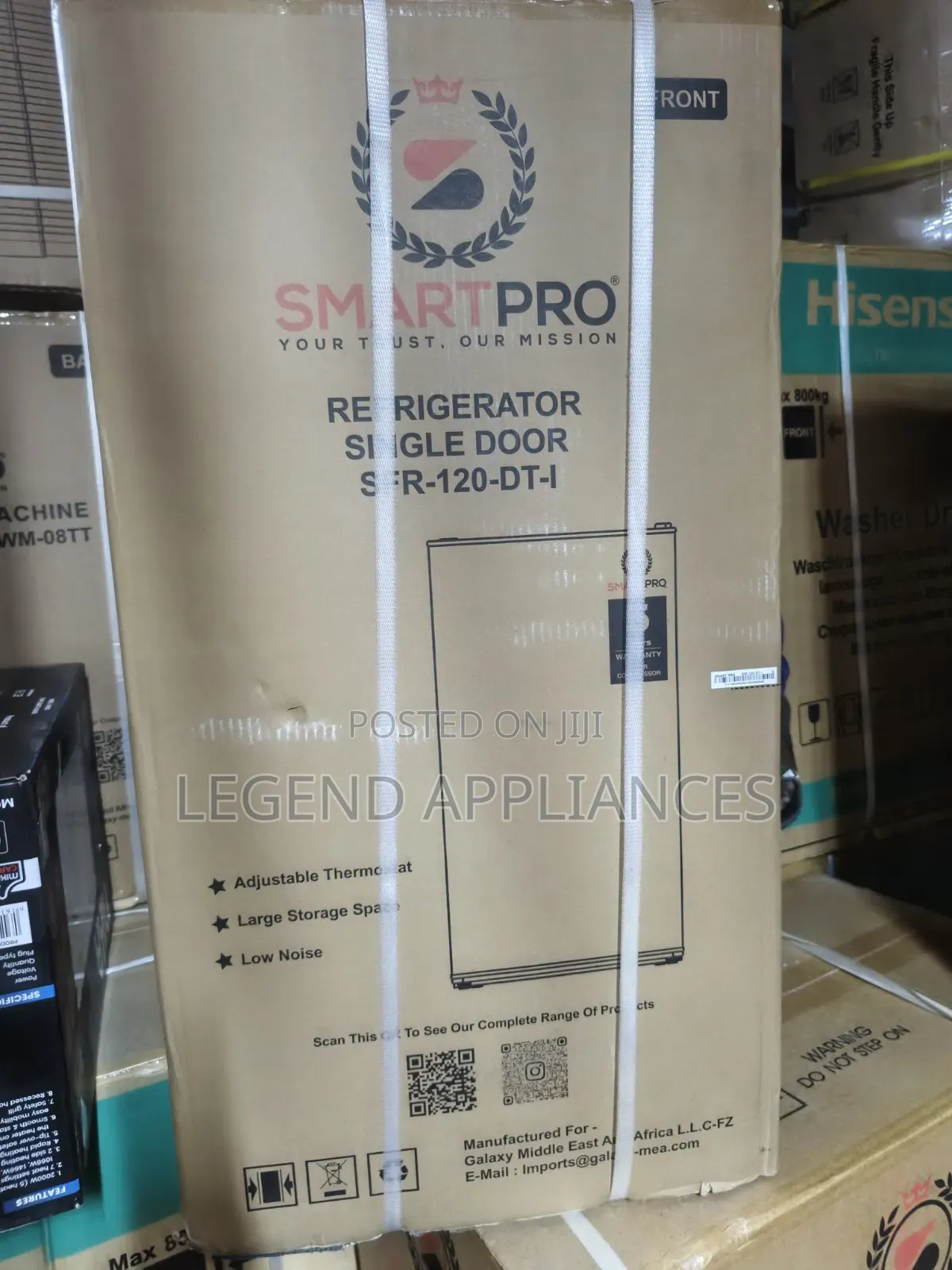 Smart Pro 90l Single Door Refrigerator – Silver