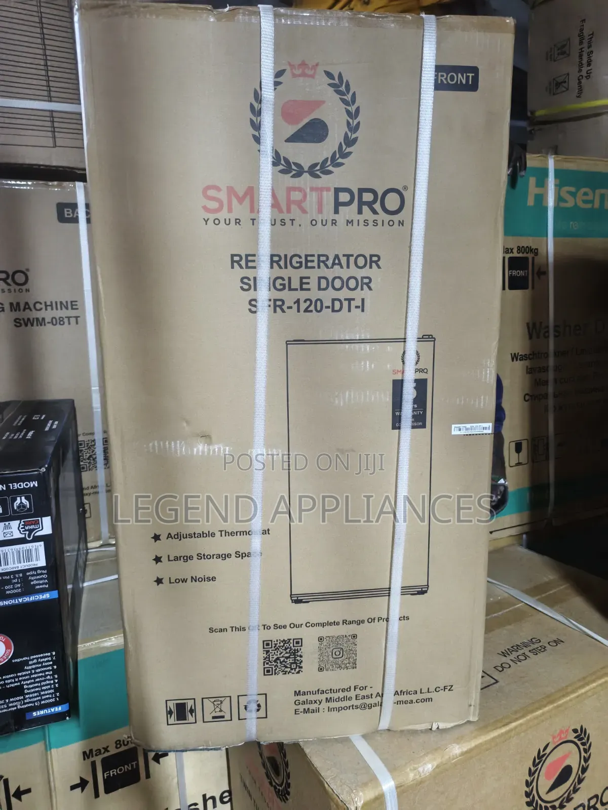 Smart Pro 90l Single Door Refrigerator – Silver