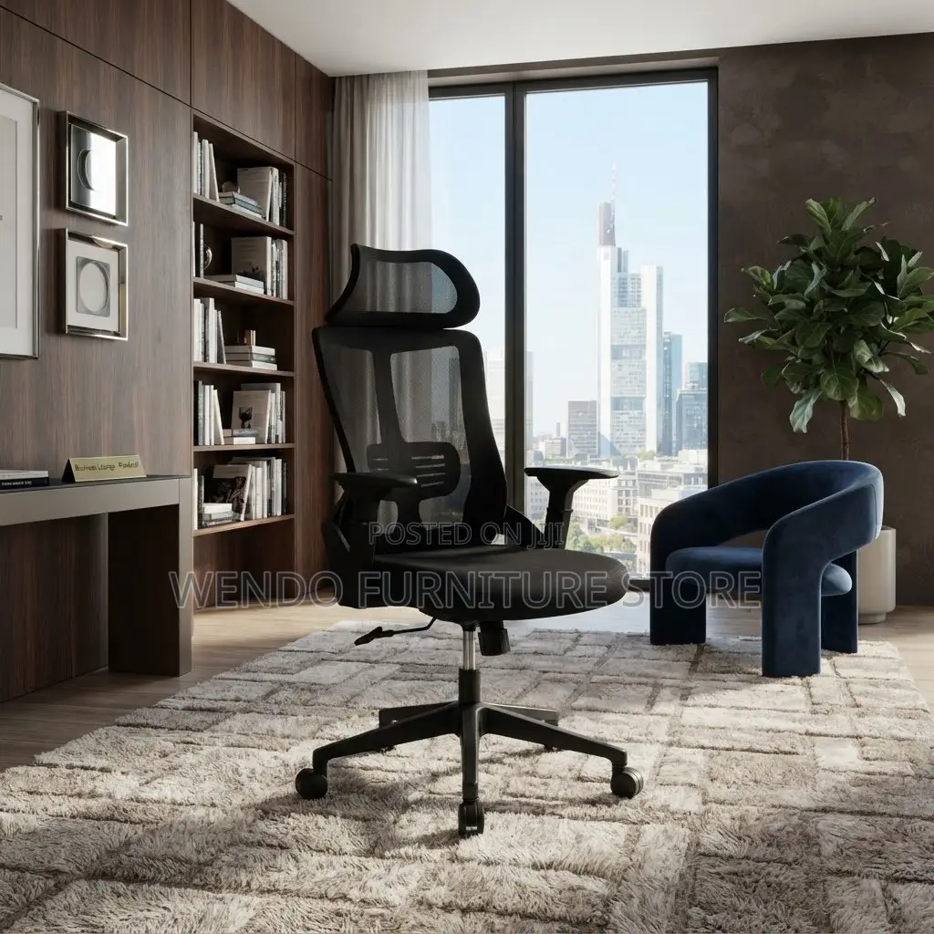 Office Chairs; Ergonomic High Breathable Backrest Office Recline Seat