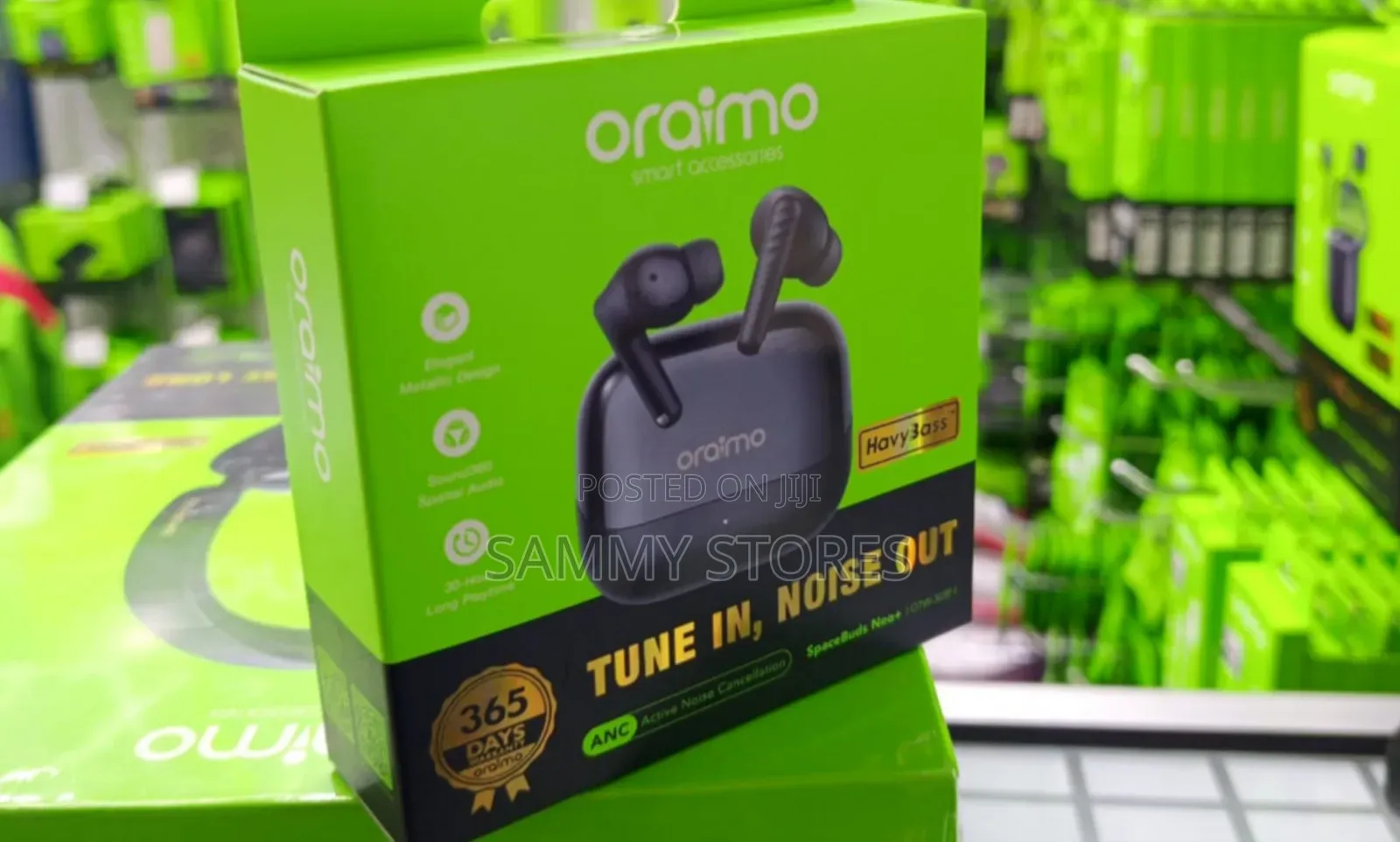 Oraimo SpaceBuds Neo ANC Bluetooth Earbuds – Long Playback