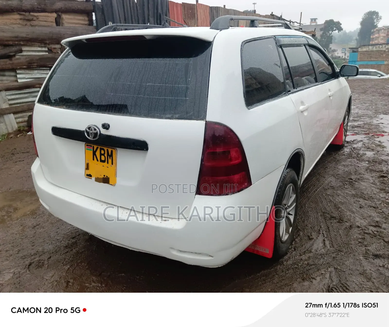 Toyota Corolla Fielder 1.5 Petrol AWD 2010 White