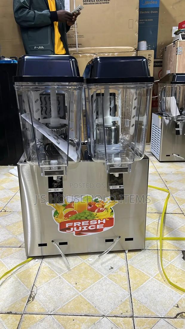 2 Taps Commercial Juice Dispenser