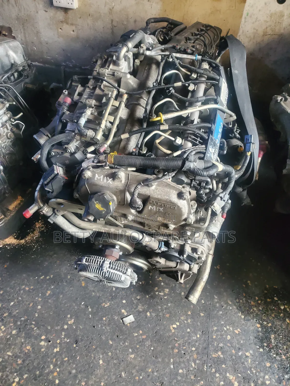 Isuzu 4p10 Compelete Engine