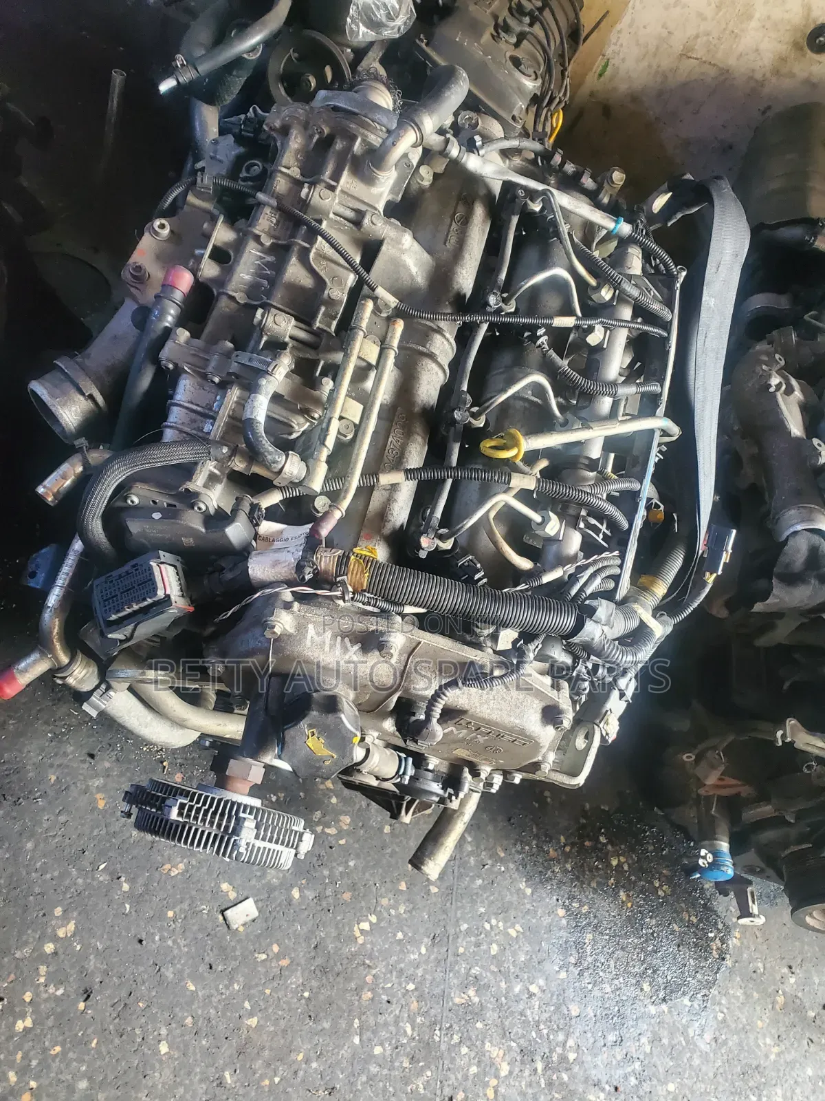 Isuzu 4p10 Compelete Engine