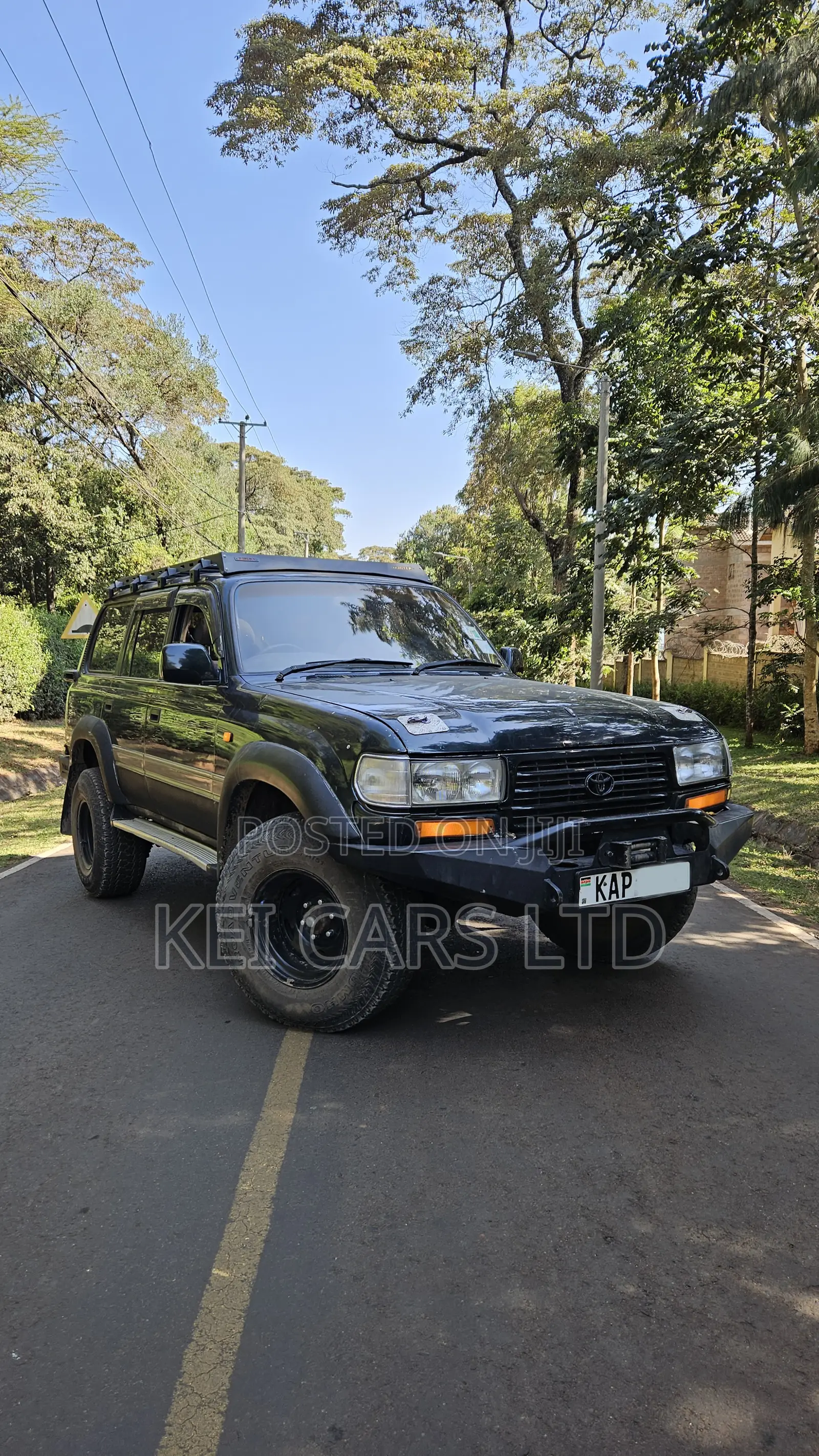 Toyota Land Cruiser 1995 Green
