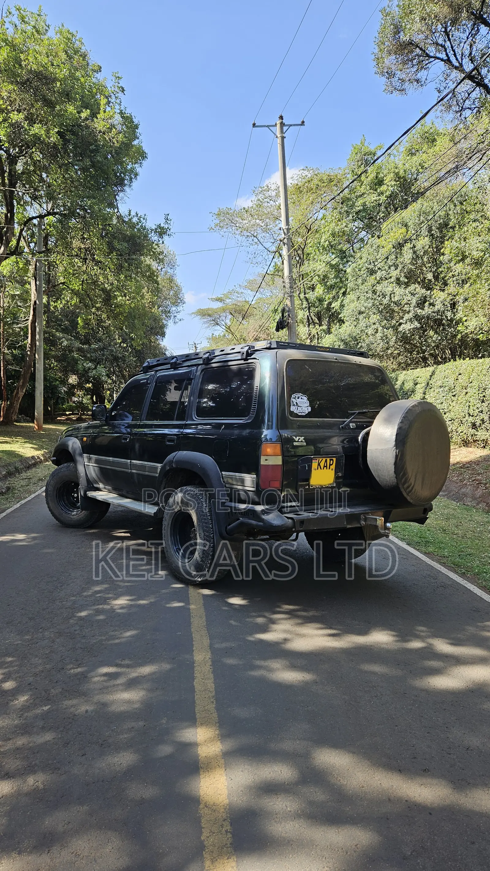 Toyota Land Cruiser 1995 Green