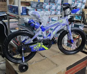 BMX-style Bike) With Training Wheels.