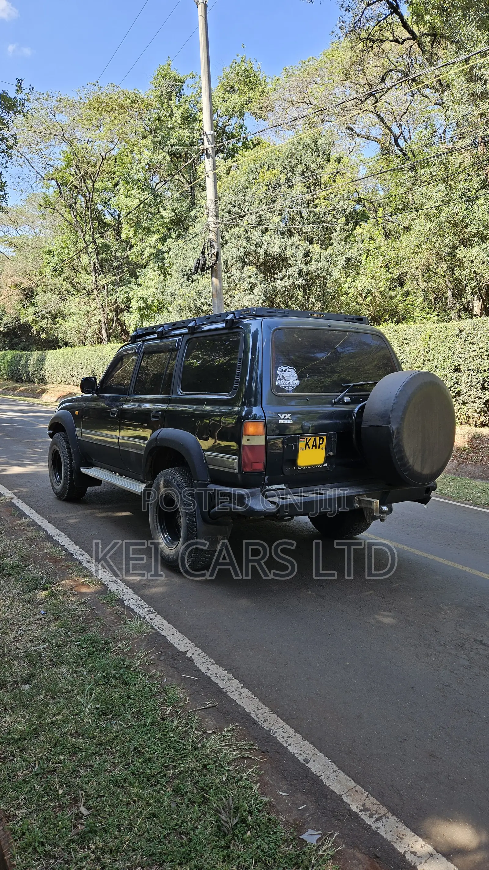 Toyota Land Cruiser 1995 Green