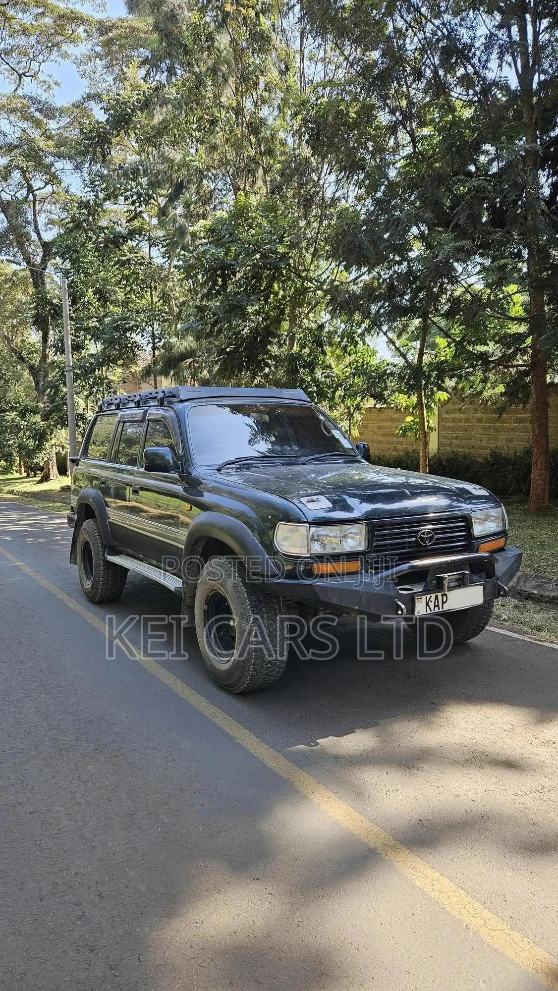 Toyota Land Cruiser 1995 Green