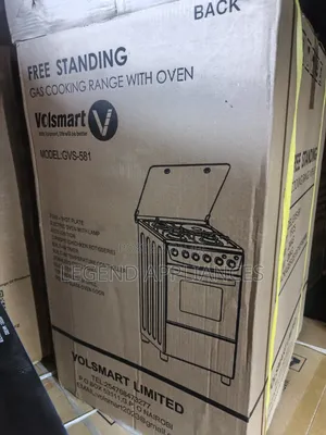 Volsmart Gas Cooking Range With Oven