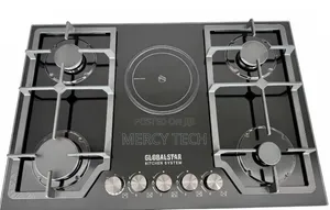 Globalstar GS-5G22 5-Burner Hob (4 Gas + 1 Electric)