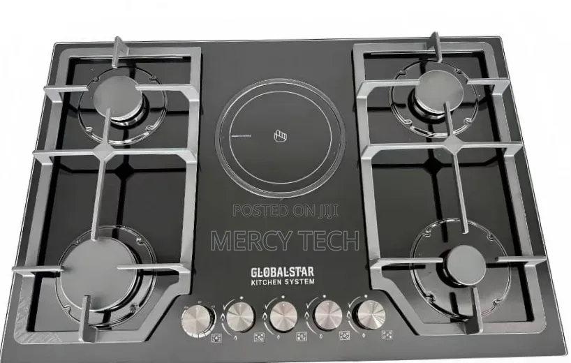 Globalstar GS-5G22 5-Burner Hob (4 Gas + 1 Electric)