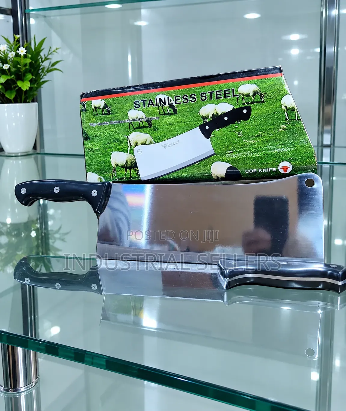 Heavy Duty Stainless Steel Meat Cleaver