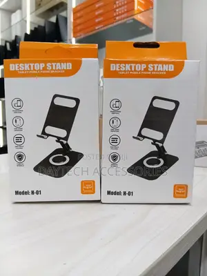 Model H-01 360° Rotating Foldable Desktop Phone Stand