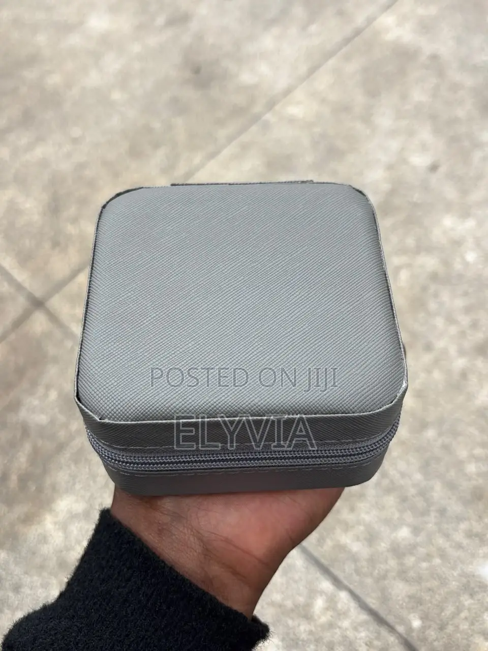 Grey Jewelry Box