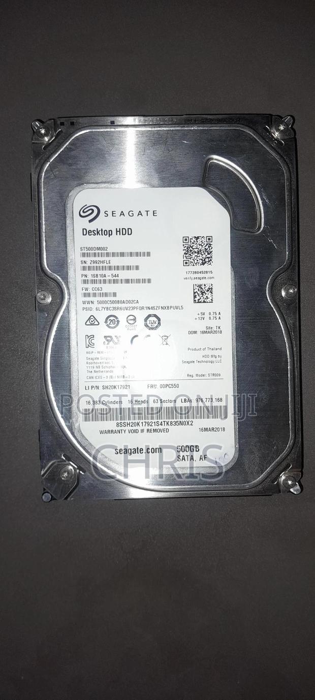 500GB HDD Harddisk for Desktop/CCTV