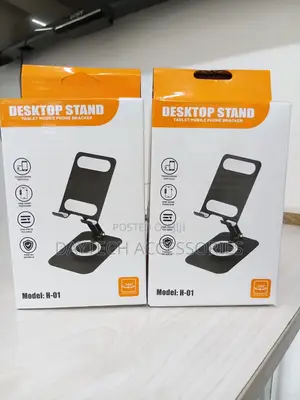 360° Rotating Foldable Desktop Phone and Tablet Stand